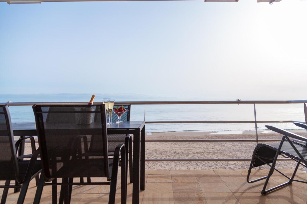 Ap-3 Ximoapartments A Primera Linea Playa & Chimenea Oliva Ngoại thất bức ảnh