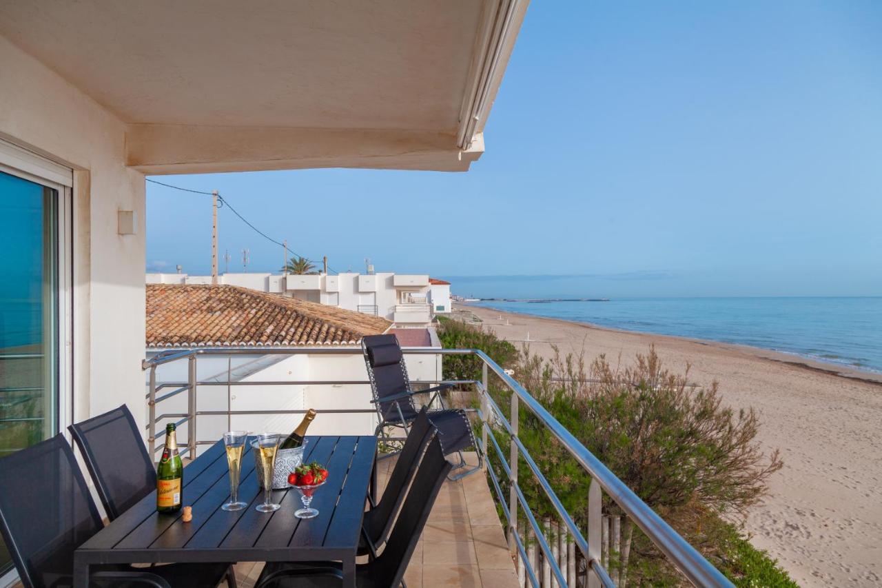 Ap-3 Ximoapartments A Primera Linea Playa & Chimenea Oliva Ngoại thất bức ảnh