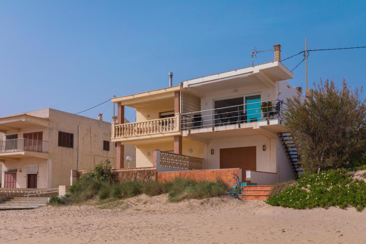 Ap-3 Ximoapartments A Primera Linea Playa & Chimenea Oliva Ngoại thất bức ảnh