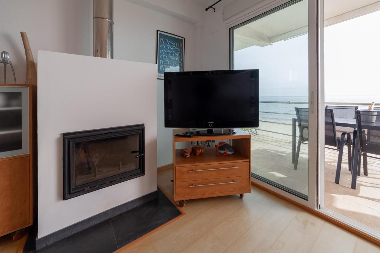 Ap-3 Ximoapartments A Primera Linea Playa & Chimenea Oliva Ngoại thất bức ảnh