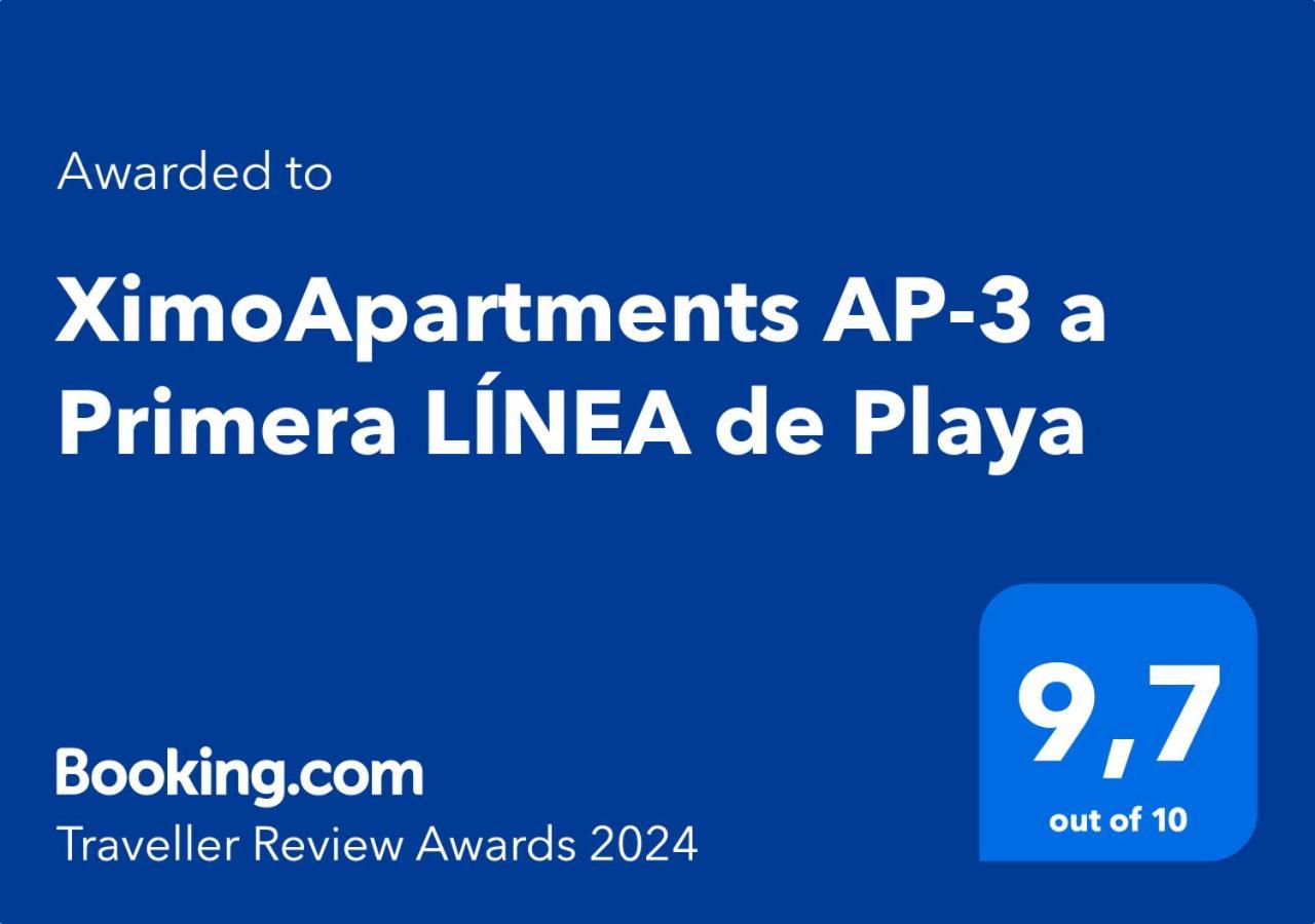 Ap-3 Ximoapartments A Primera Linea Playa & Chimenea Oliva Ngoại thất bức ảnh